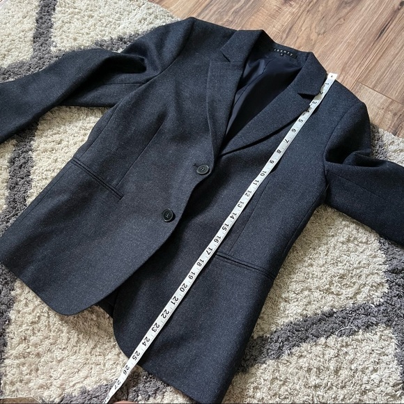 Theory Tweed Zaylin Fern Suit Jacket Blazer - Picture 7 of 15